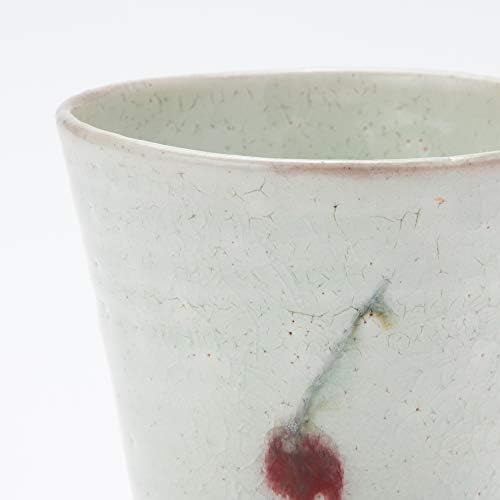 丸 製陶 製陶 Shigaraki Ware Hechimon Ceramic Cup Cherry