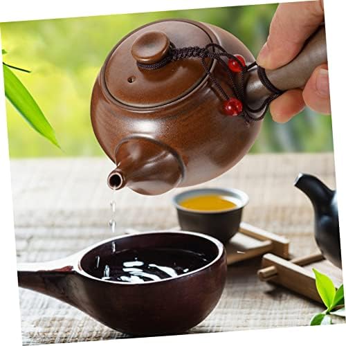 Јардве чајник керамички чај тенџере керамички котел преносен вода котел чај чај за сервирање тенџере вода што зоврие тенџере деликатен