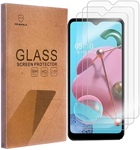 Г-Дин Шилд [3-Пакет] Дизајниран За LG Q51 / LG K51 [Калено Стакло] [Јапонија Стакло СО 9h Цврстина] Заштитник На Екранот Со Доживотна Замена