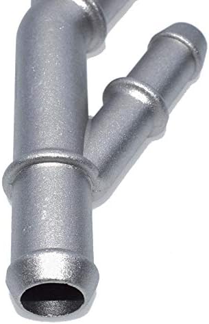 Kison Aluminum течноста за ладење Y-Flange Connector за VW Mk4 Golf Jetta Gti Audi A3 S3 TT 1.8T 1J0122109AQ 1J0121087E