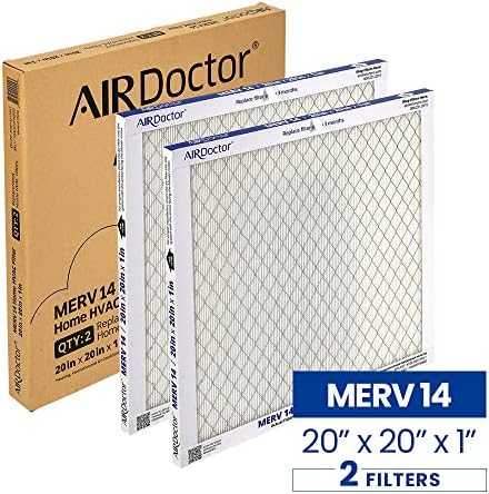 AirDoctor Merv 14 HVAC плетенски филтер достапен во 6 големини. Отстранува 96% од загадувачите со големина 1-3 микрони. Ги отстранува