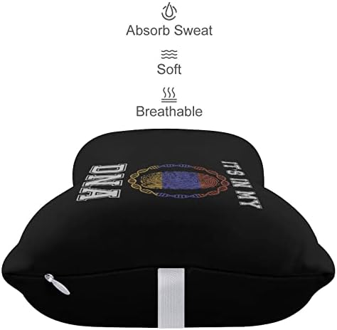 Знаме На Armенија 2 парчиња Перници за Вратот на Автомобилот Што Дишат Автоматско Перниче За Одмор Удобна Перница За Седиште За
