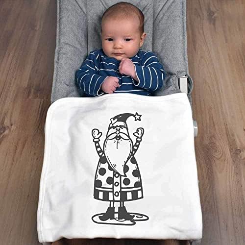 Azeeda 'Среќен памук за бебиња/шал од Дедо Мраз