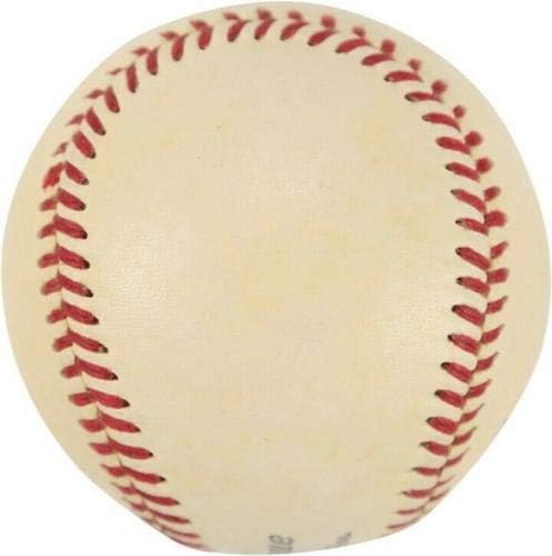 Зачудувачки сингл на Кони Мек потпиша бејзбол на Националната лига со JSA COA - автограмирани бејзбол