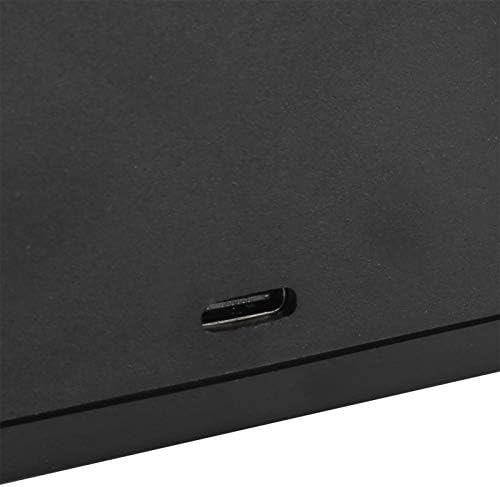 Fofy Џојстик Полнач, ABS 5V 550MA Влез Еден Џојстик Полнач Црна ЗА PS5 БЕЗЖИЧЕН Контролер