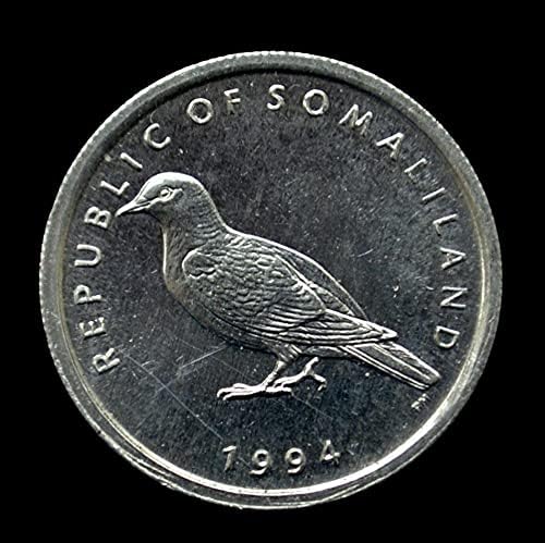 Сомалилан монета 1 Прво направете издание од 1994 година km1 животинска птица