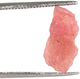 Gemhub Бразилски розов турмалин груба природна сурова суровини 2,65 КТ бразилски розови турмалински лековити кристал