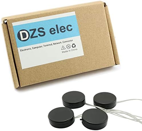 DZS Elec 4PCS 2x3V CR2032 копче на батеријата на копчето со вклучен/исклучен прекинувач WIRED копче за батерии за 6V DIY банка за напојување