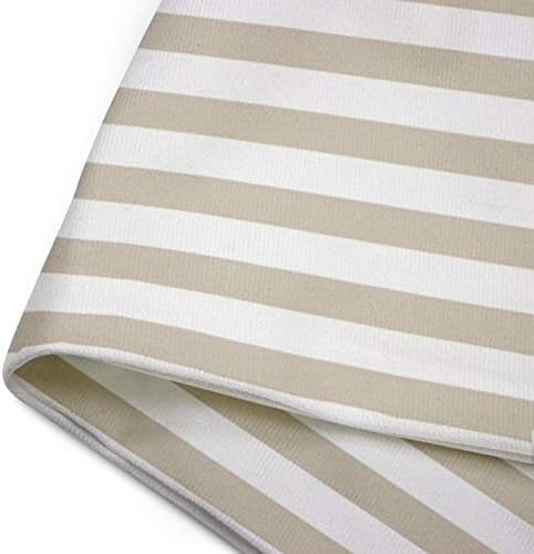 Emvency Фрли перница покривка модерна бела бела бела лента декоративна перница кутија шарена домашна декор квадрат 20 x 20 инчи перница