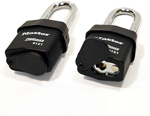 Master Lock - Четири Pro Series Security Pro Poslocks 6121NKALJ -4 W/BUMPSTOP технологија
