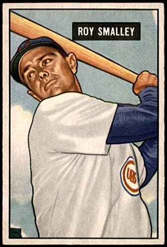1951 Bowman 44 Roy Smalley Chicago Cubs Ex+ Cubs