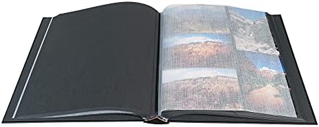 Exacompta - Ref 16075E - Книга за албум со фотографии во Милано -29 x 32cmin големина, има 300 фотографии, страници со црни картички