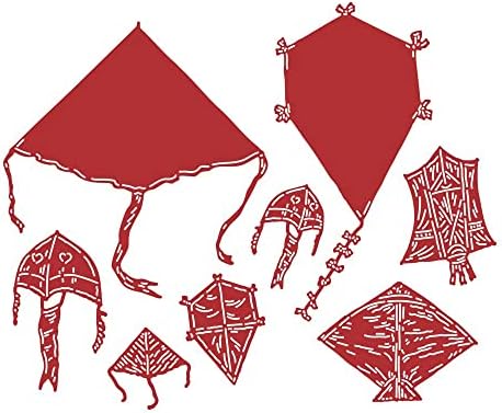 Dudodoo Kite Metal Cutting Dies for ScrapBooking Paper Handmade Card Punch Art Cutter 2022-18311