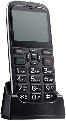 Isheep 4G отклучен мобилен телефон за сениор, основна функција мобилен телефон, со големо копче, копче SOS и пристаниште за полнење
