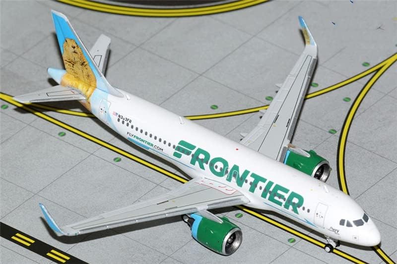 Beminijets Frontier Airlines за Airbus A320Neo N303FR 1/400 Diecast Aircraft претходно изграден модел