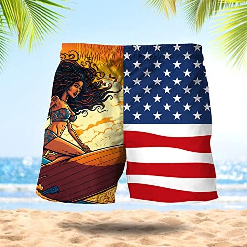 Bmisegm пот -шорцеви за мажи Пролетни летни летни панталони панталони знаме печатено крпеница спортски мански табли со големина