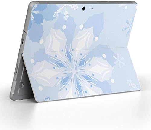 Декларална покривка на igsticker за Microsoft Surface Go/Go 2 Ultra Thin Protective Tode Skins Skins 001504 Снег зима