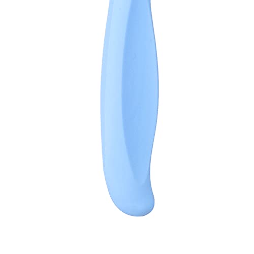 Постар чешел, ергономски дизајн со долга рачка чешел Абс чешел за заби за рачни лица со посебни потреби