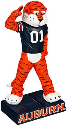 Team Sports America NCAA Auburn Универзитет Забава за разнобојна маскота статуа 12 инчи висока