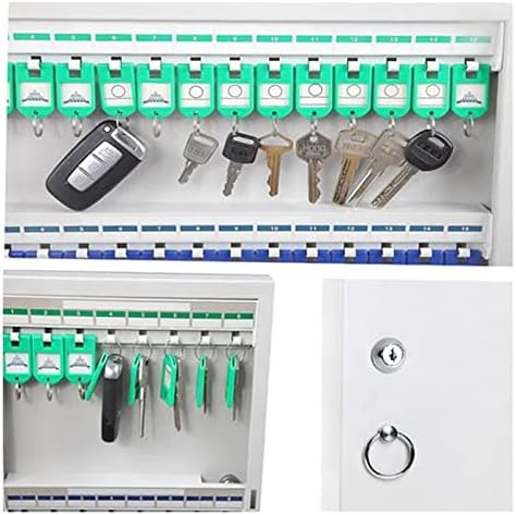 ИЗБРАНА Кутија За Заклучување Клучеви Клучни Ознаки На Организаторот 96-битна Кутија За Складирање Клучеви Гаража Клуч За Автомобил Безбедна