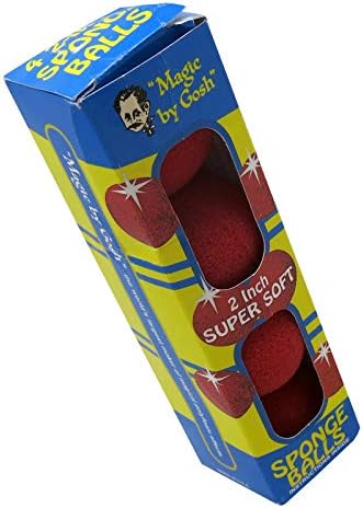 Gosh Red Magic Sponge топки - 2 “, супер меко