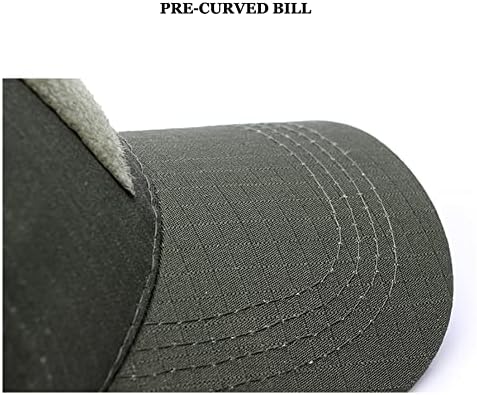 Тактичка капа на Топти Конструирана оператор Бејзбол капа Камиер со јамка закрпи