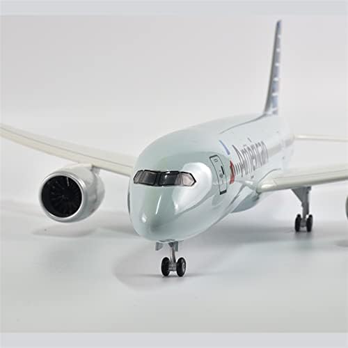 Rescess Copy Copy Airplane Model 43cm 1/144 за американски Боинг 787 Aviation Airbus Scale Die-Cast смола модел со модел на