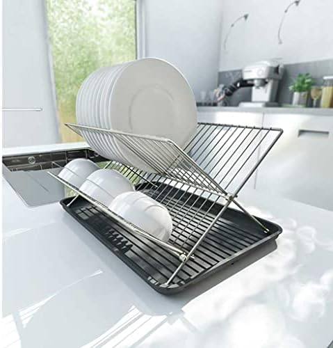 ZSEDP преклопни кујнски плочи чинии за прибор за јадење лавици за складирање на садови за кујнски додатоци за кујнски додатоци