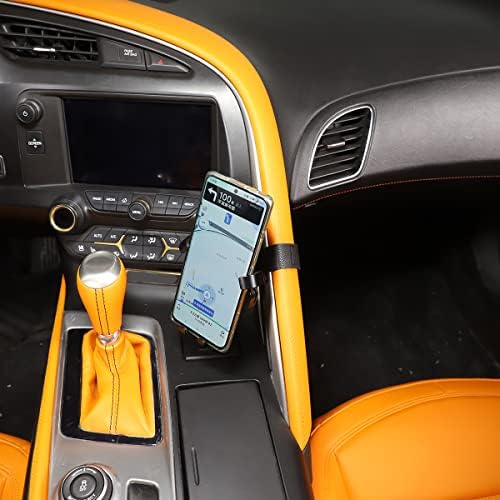 Централна контрола на автомобилот Jonkoko Централна контрола на потпирачот за ракави за автомобили за Chevrolet Corvette C7 2014-2019