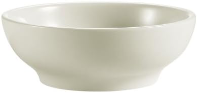 CAC China Rec-65 валани раб 5-1/2-инчен stoneware чинија, 12-унца, американско бело, кутија од 36
