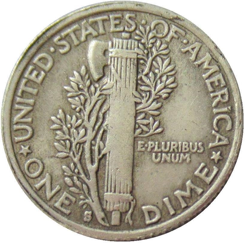 САД 10 Цент 1935 Сребрена Реплика Комеморативна Монета