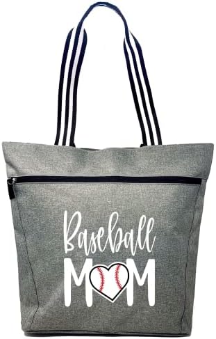Подарок за Спортска Мајка-Голема Торбичка Со Патент Со Џебови За Жени, Мајки-Совршена За Работа, Ден На Мајката, Божиќ, Роденден