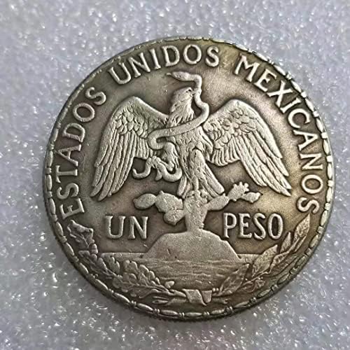 Антички Занаети 1914 Мексикански 1 Пезос Печатени Комеморативна Монета 1330
