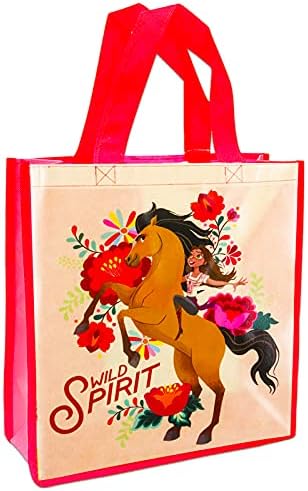 Spirit Store DreamWorks Tote Bag Set 4 PC пакет со 2 големи торбички за намирници, налепници и закачалка на вратите | Партии ги опфаќа материјалите