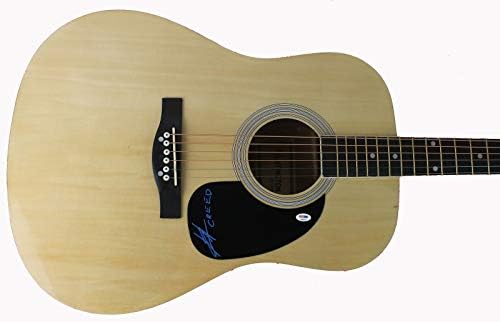 Скот Стап Крид автентична потпишана акустична гитара w/insc. PSA/DNA S38235