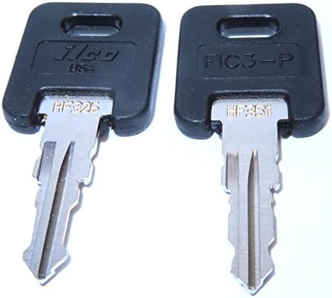Копчиња за приколка за моторни марки RV сечат на заклучување/клучен број од HF326 T0 HF351 Работни клучеви Травел приколка мотор Дома играчки