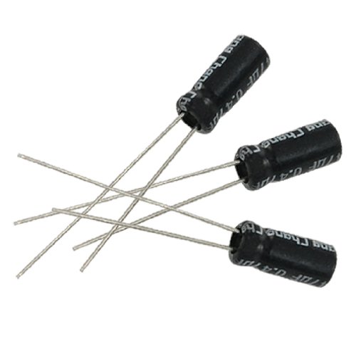 Uxcell 20 x 0,47UF 50V 105C радијален електролитски кондензатор, 5 x 11 mm