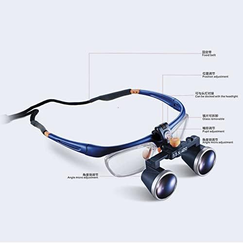 XUX 3.5 X Ултра-лесни Бинокуларни Лупи За Зголемување Заштитни Очила ОЧИЛА FD-503G