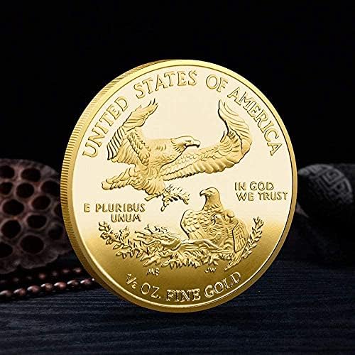 State2021 Американски слобода жени позлатени комеморативни монети хоби монети виртуелни монети случаи ограничено издание колекционерска