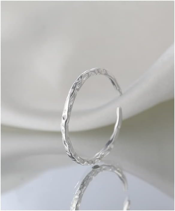 Sliver прстен S925 ， Големината е прилагодлив ， Подарок за вашиот lубовник на роденденската годишнина Божиќ Нова Година Денот на в Valentубените