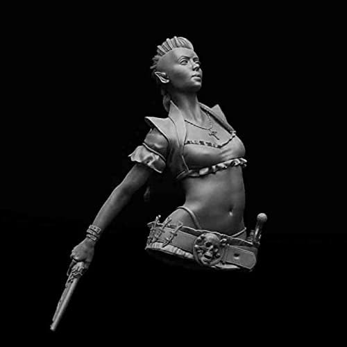 Etriye 1/10 смола лик биста модел Античка фантазија женски воин воин -модел биста комплет /ye138