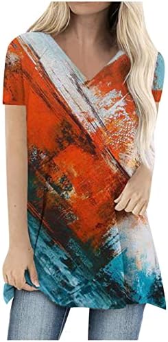 Кошула со блуза за тинејџерски девојки есен лето 2023 година со кратки ракави памук против вратот графички секси викторијански салон маица 11 11