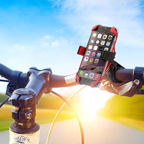 Aduro U -Grip плус Универзална монтажа на велосипеди - За моторцикл, рачка, лента за ролна, iPhone X XS 7 6 6S 7 Plus 5 5S 5C