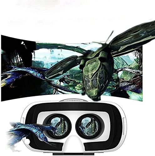 Mxjcc Слушалки Со Далечински Управувач[Нова Верзија], 3d Очила Виртуелна Реалност Слушалки за ВР Игри &засилувач; 3D Филмови,