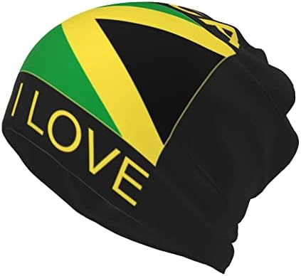 Гроздобер Јамајка знаме мултифункционално каша од гравче мека капаче за череп за череп, завиткана јамајканска модна марама за мажи жени