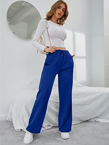Soly Hux женски влечење еластични џемпери со високи половини со џеб