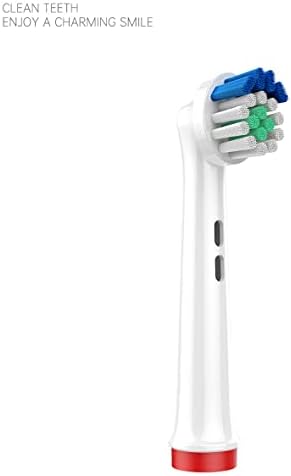 Заменски модел за чистење со широк агол Глави за четки за заби, компатибилни со орален Б Браун, 8 парчиња професионални електрични