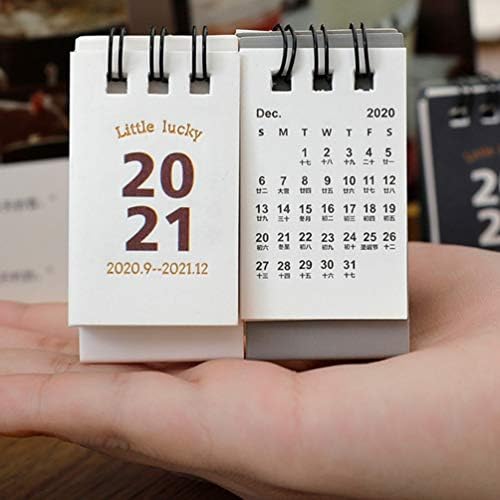 Календари за мини -биро на GADPIPARTY СТАНДИНСКИ ФЛИП КАЛЕНДАР 2021 година СПИРАЛНА СПИРАЛНА СПИРАЛНА Дневна календар Десктоп Бизнис Планер
