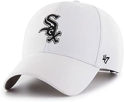 '47 Chicago White Sox MVP прилагодлива бела капа, една големина