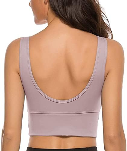 Спортски градници за жени Longline Wirefree Padded Sports Bra yoga Bra Chr Top